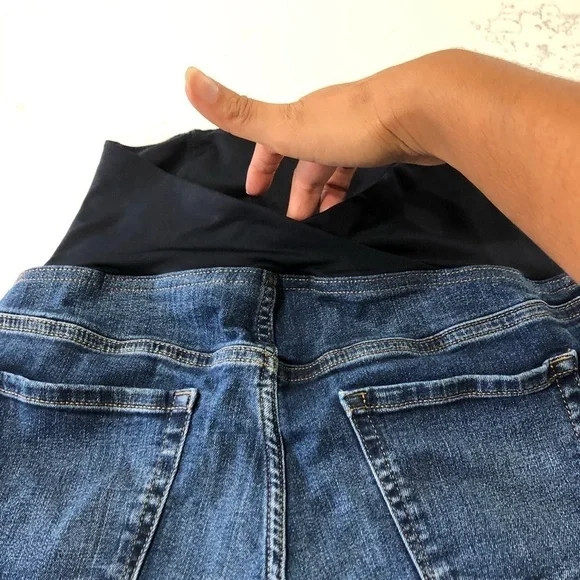 Isabel Maternity skinny boot cut jeans size:4 blue - Picture 10 of 13